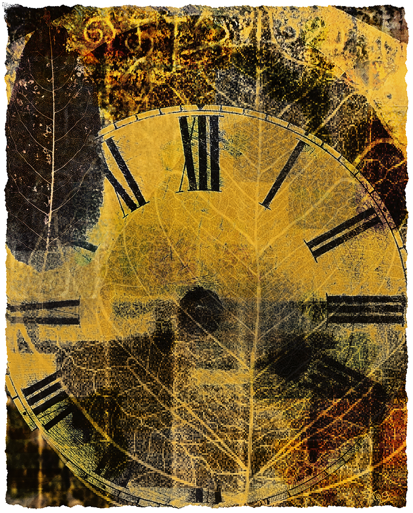 limited edition print: TIME SLIPS AWAY